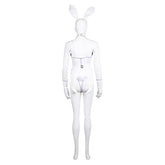 Mv Rivals (2025) Invisible Woman Susan Storm Bunny Girl White Set Sexy Outfits Cosplay Costume